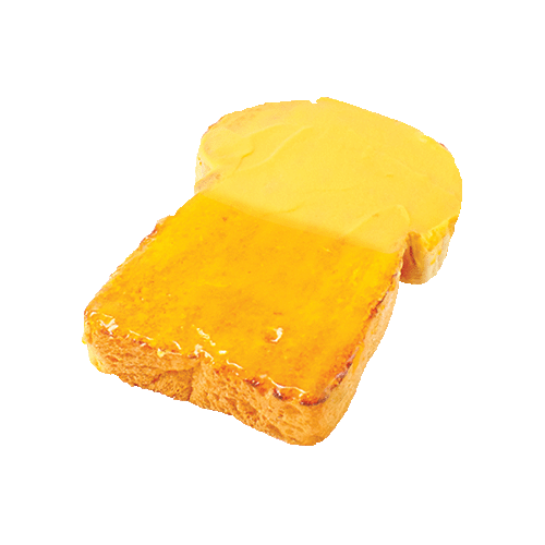 Toast Bread (Egg Milk + Orange)