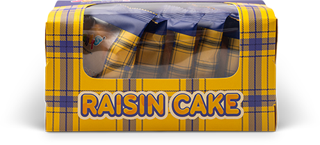 Raisin Cake box